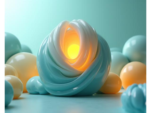 Pessoa em um cenário tranquilo, com cores vibrantes e elementos abstratos que representam a força interior e a capacidade de superação.