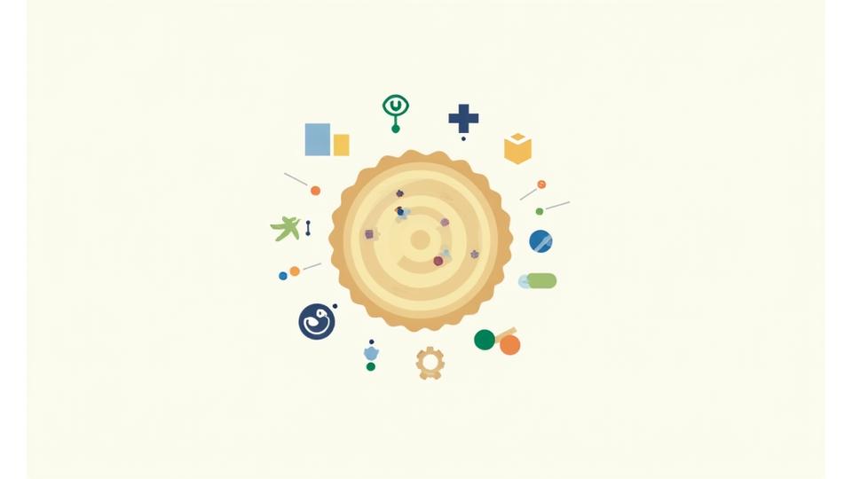 Círculos concêntricos e ícones de privacidade, simbolizando o gerenciamento de permissões de cookies e a escolha do usuário